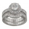 3.66 Women's Round Cut Diamond Engagement Ring 14 K